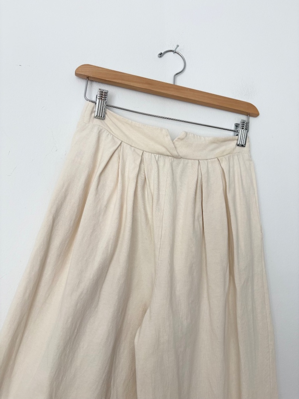 Free people beach wide leg pull on pants - Picture 5 of 7